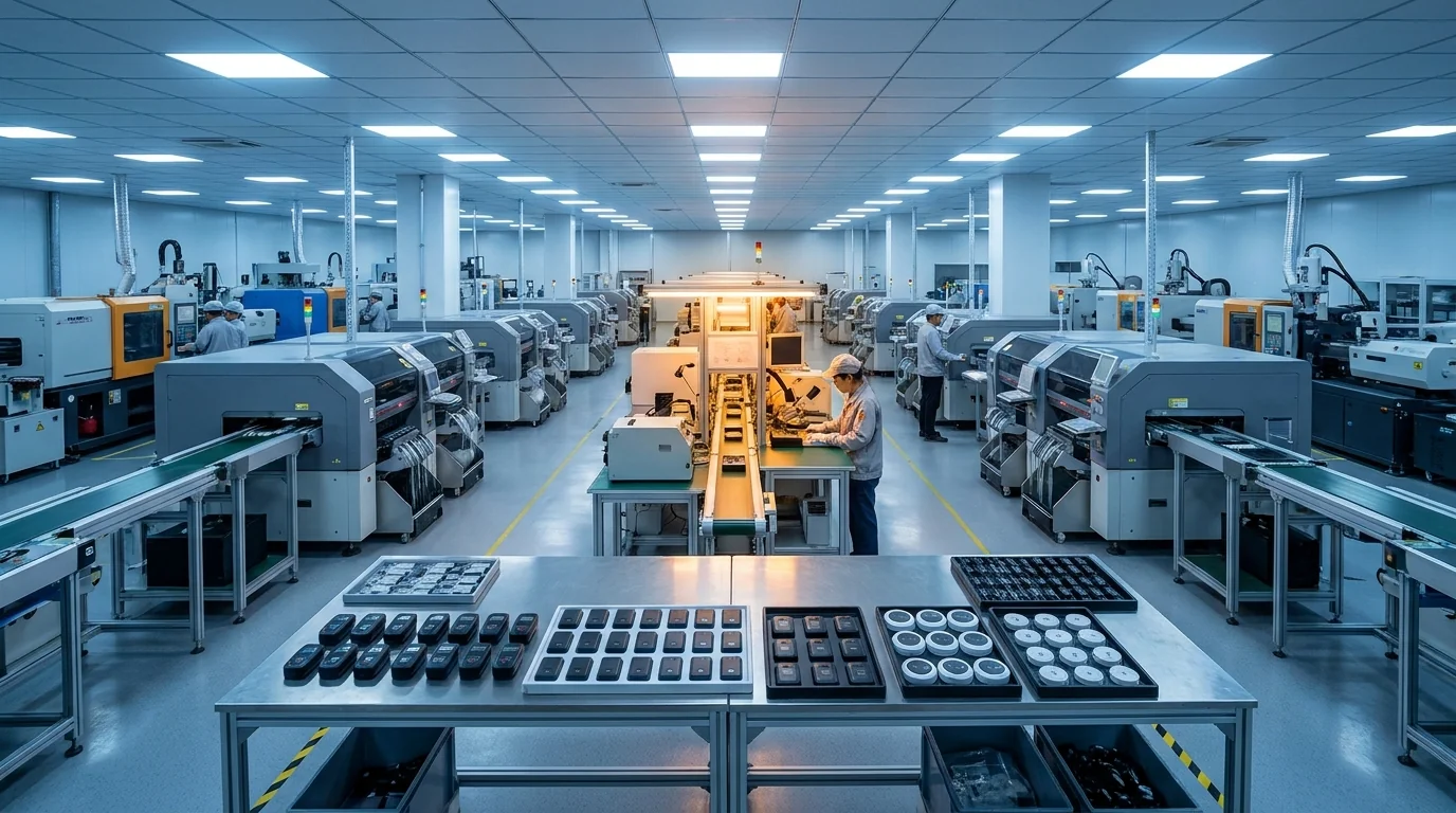 SafeTech Factory SMT production line for electronic safety and alarm products